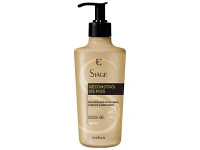 Shampoo Eudora Siàge Reconstrói os Fios 400ml