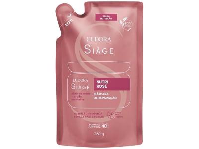 Máscara Capilar de Reparação Eudora Siàge Nutri Rosé 250g