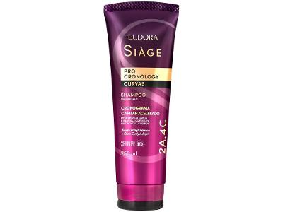 Shampoo Eudora Siàge Pro Cronology Curvas 250ml