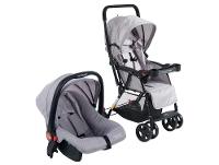 Carrinho de Bebê com Barra Reversível + Bebê Conforto Maxi Baby Youturn até 15kg - 1