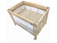 Berço Portátil e Desmontável Maxi Baby Lune até 15kg Bege - 5