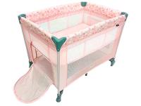Berço Portátil e Desmontável Maxi Baby Lune até 15kg Rosa - 1