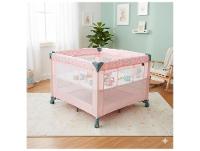 Berço Portátil e Desmontável Maxi Baby Lune até 15kg Rosa - 3