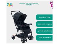 Carrinho de Bebê com Barra Reversível + Bebê Conforto Maxi Baby Youturn até 15kg - 7