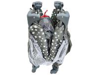 Berço Portátil e Desmontável Maxi Baby Lune até 15kg Cinza - 7