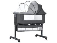 Berço Portátil Maxi Baby Connect com Mosquiteiro até 9kg Cinza - 1