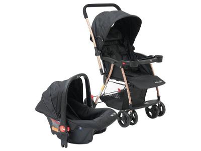 Carrinho de Bebê com Barra Reversível + Bebê Conforto Maxi Baby Youturn até 15kg