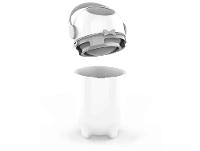 Lixeira para Fraldas Antiodor Maxi Baby Lixo Mágico Branca e Cinza - 6