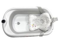 Banheira de Bebê com Suporte Dobrável Maxi Baby Wish Branca 40L - 8