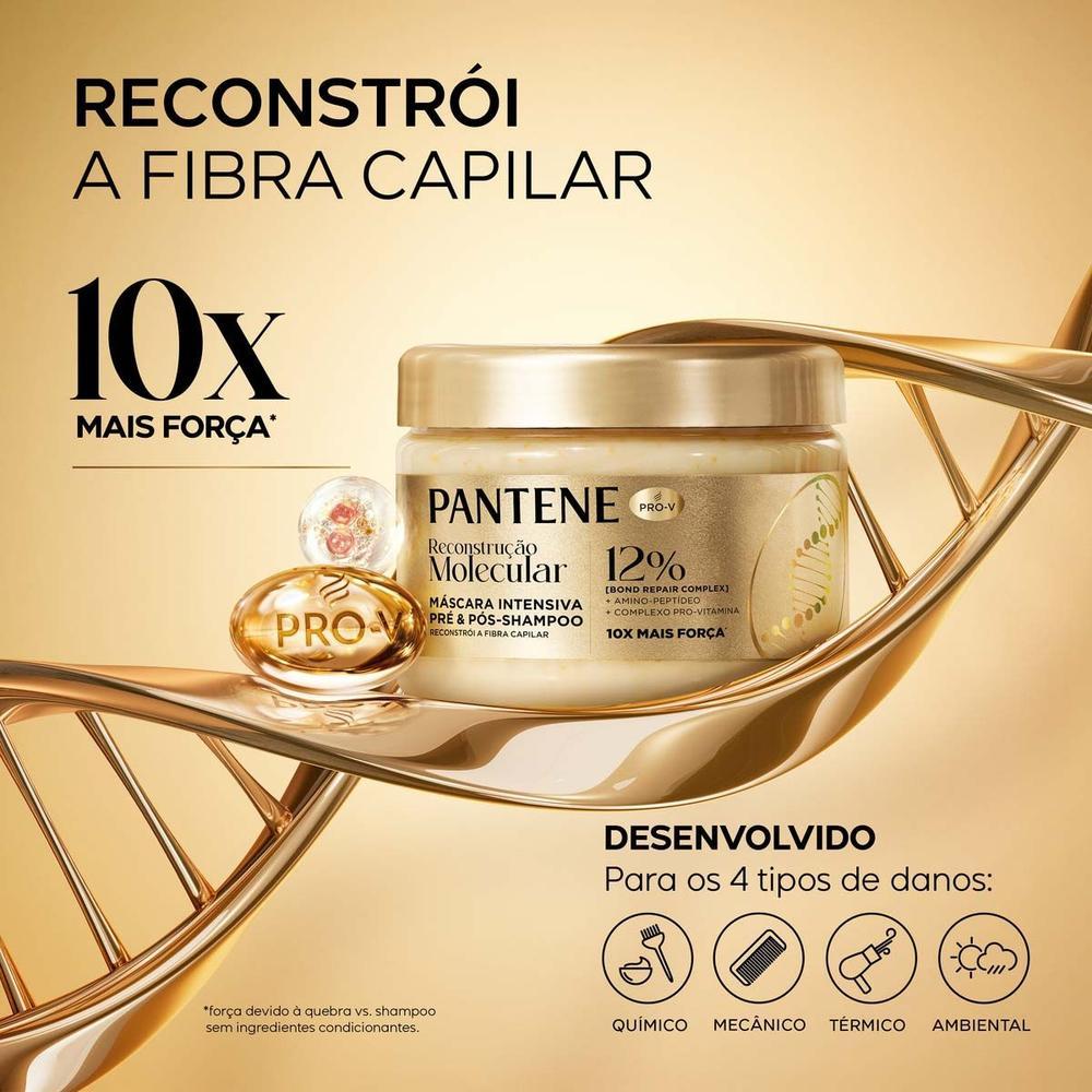 Máscara Reparação Contra Quebra Pantene Pro-V Reconstrução Molecular 270ml - 2