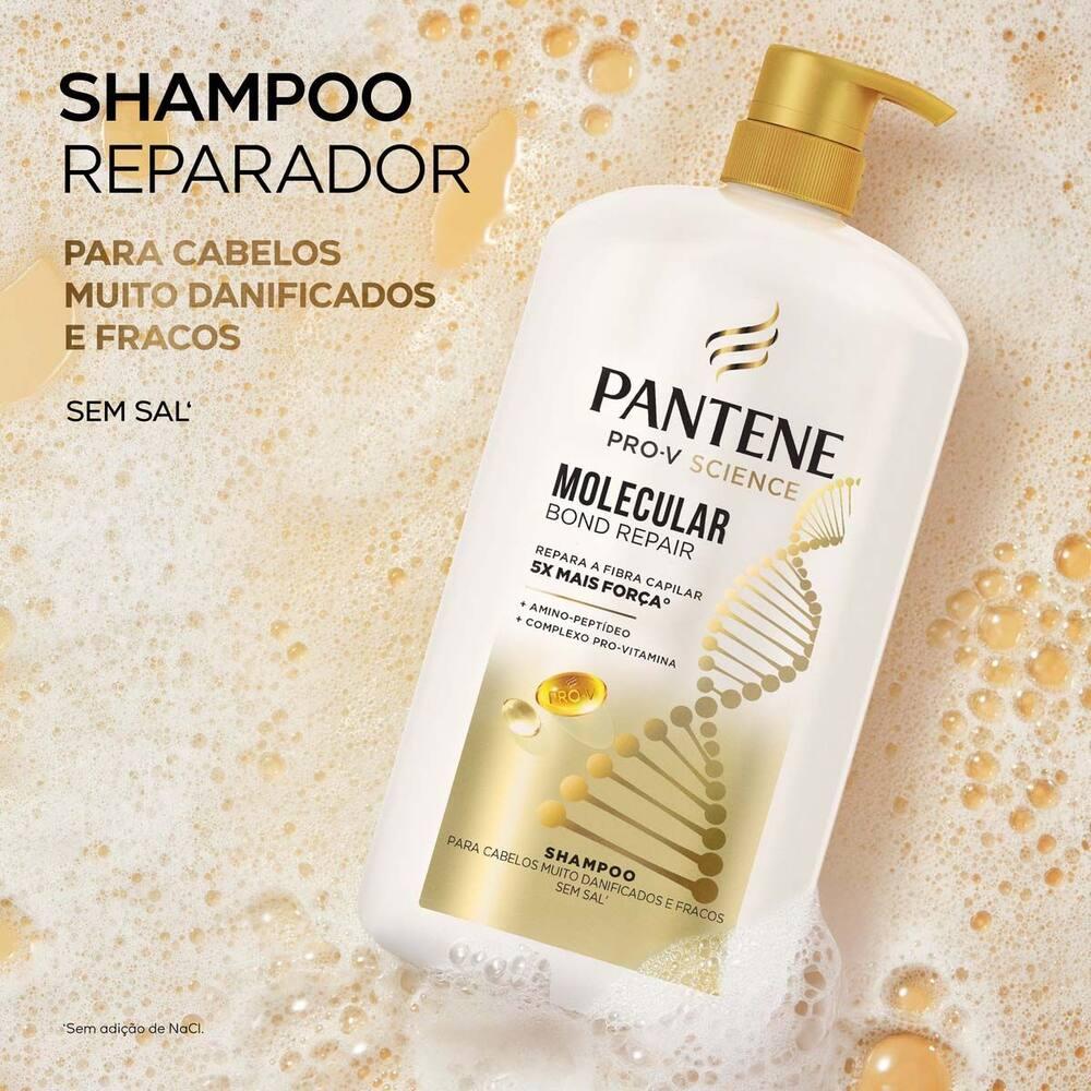 Shampoo Pantene Pro-V Science Molecular Bond Repair 1L - 4