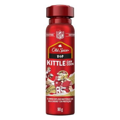 Desodorante Antitranspirante Aerossol Old Spice NFL Kittle Can Cook VIP Cítrica 150ml