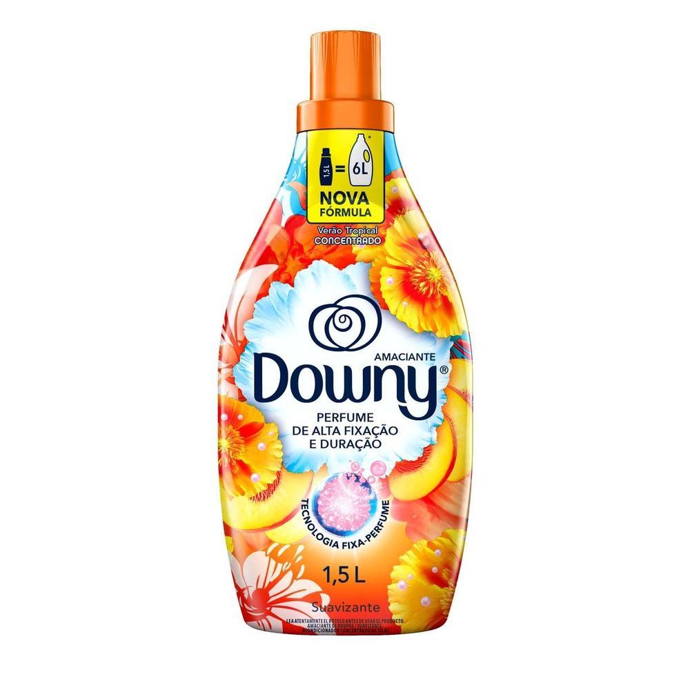 Amaciante Downy Concentrado Verão Tropical 1,5L - 7