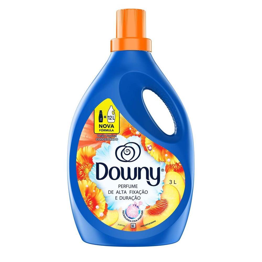 Amaciante Downy Concentrado Verão Tropical 3L - 7