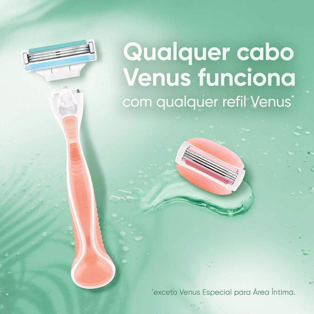 Carga para Aparelho de Depilação Gillette Venus Pele Sensível 8 Unidades - 5
