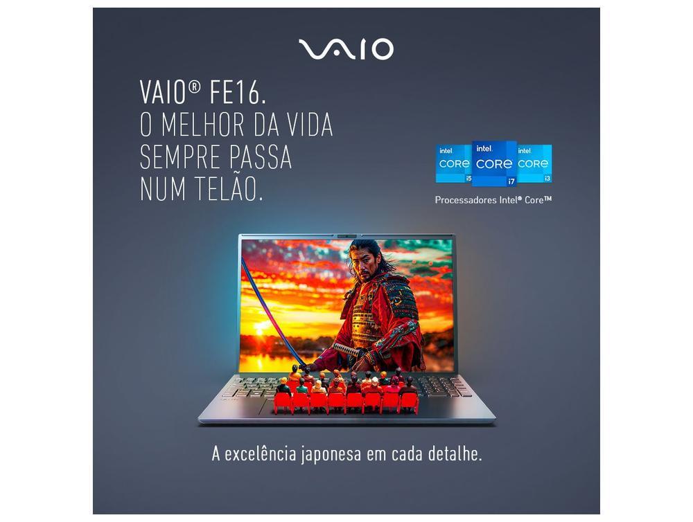 Notebook Vaio FE16 VJFE62F11X-B0311H Intel Core i5-1335U 16GB RAM 512GB SSD 16" WUXGA Linux Debian 12 - 4