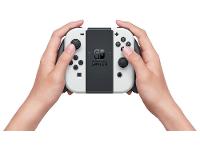 Nintendo Switch OLED 64GB 2 Controles Joy-Con Branco e Preto com Super Mario Bros. Wonder e 3 Meses de Nintendo Switch Online - 3