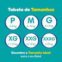 Fralda Pampers Confort Sec Tam. G 9 a 13kg 168 Unidades - 3