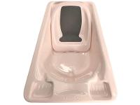 Banheira de Bebê com Suporte Dobrável Galzerano Acqua Trio Rosé 20L - 2