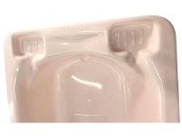 Banheira de Bebê com Suporte Dobrável Galzerano Acqua Trio Rosé 20L