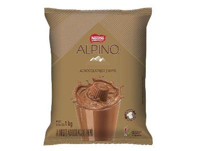 Achocolatado em Pó Nestlé Alpino Pacote 1kg