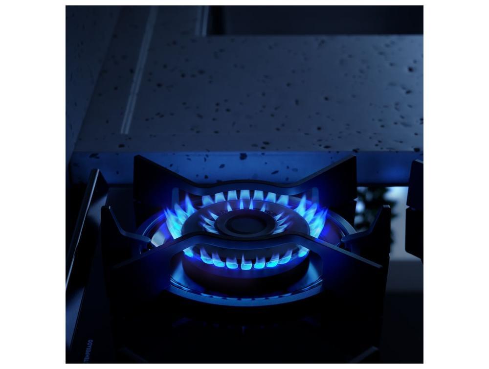 Fogão 4 Bocas Electrolux Preto Efficient FE4GB - 4