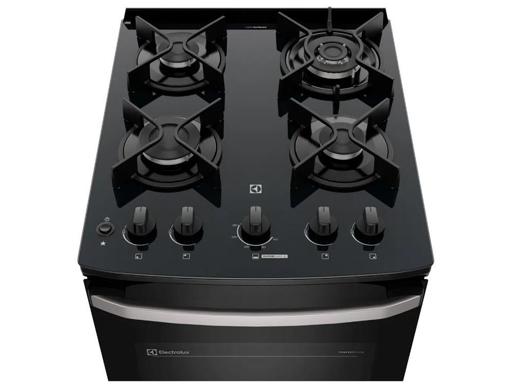 Fogão 4 Bocas Electrolux Preto Efficient FE4GB - 7