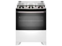 Fogão 5 Bocas Electrolux Inox Branco Efficient FE5IW - 1