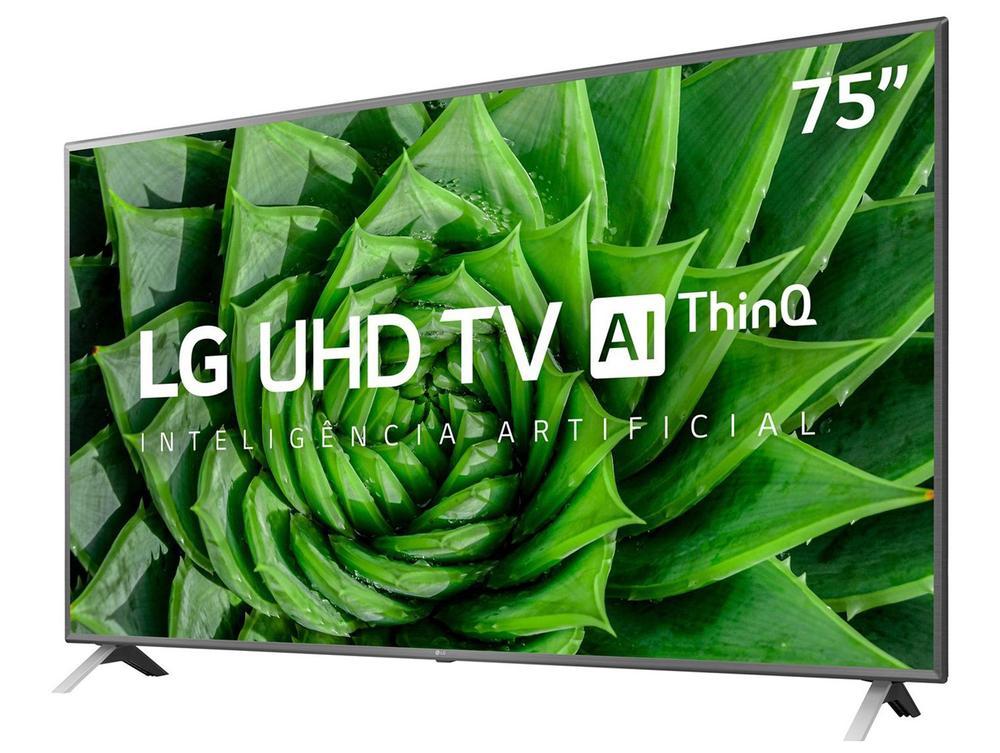Smart TV 4K LED IPS 75” LG 75UN8000PSB Wi-Fi - 4