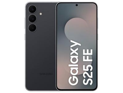 Celular Samsung Galaxy S25 FE 256GB 5G 8GB RAM JetBlack 6,7" Câm. Tripla + Selfie 12MP