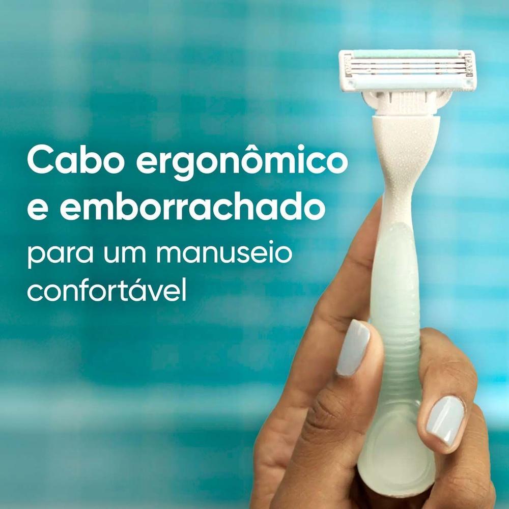 Aparelho de Depilação Gillette Venus Pele Sensível com 3 Refis - 8