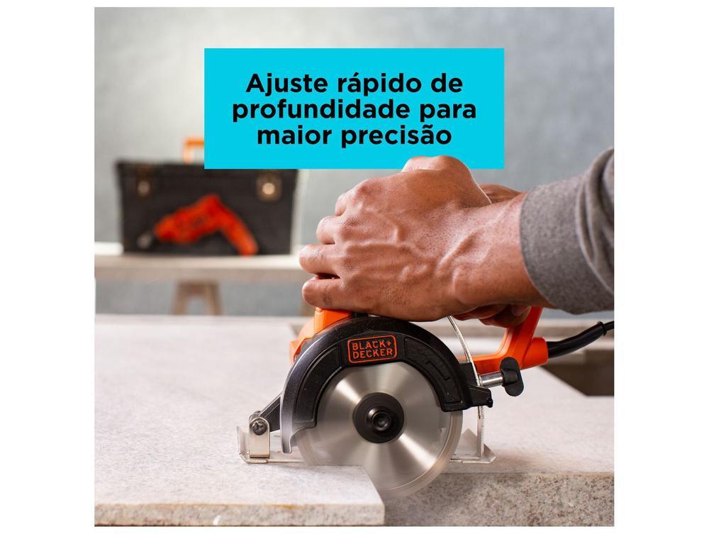 Serra Mármore Elétrica Black+Decker BES41200 4 1/2” 14000 RPM - 4