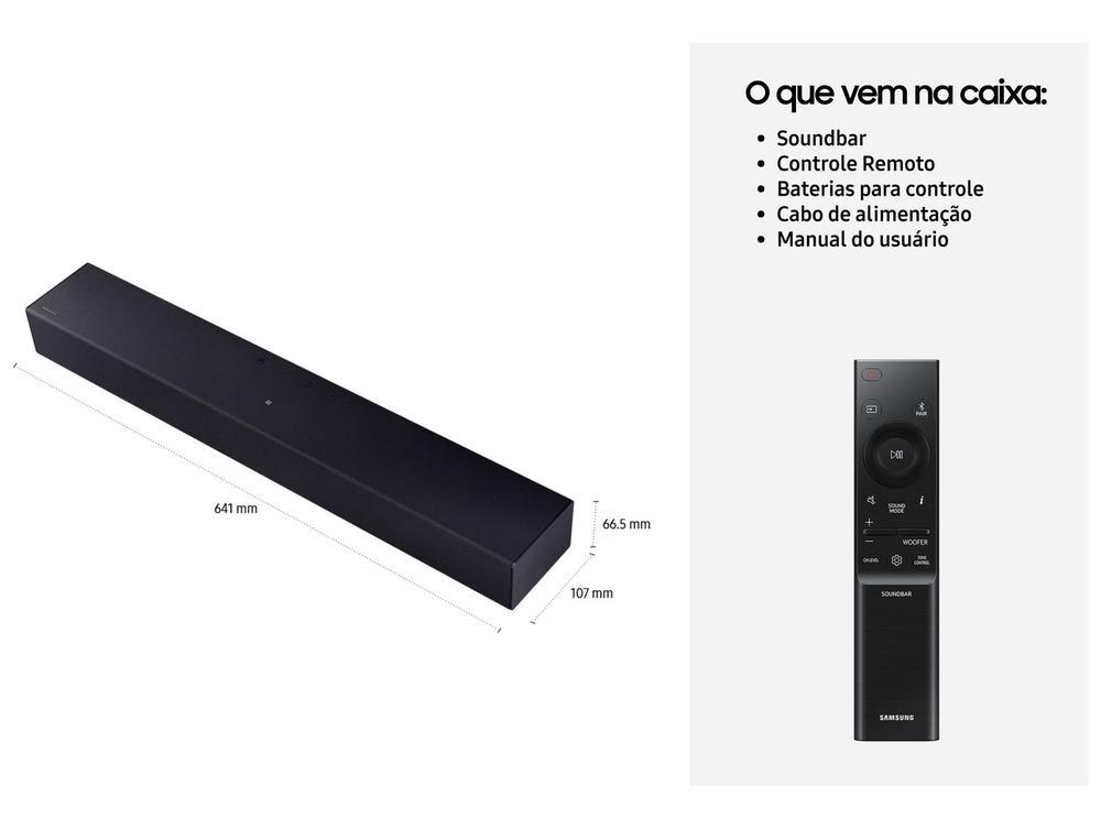 Soundbar Samsung B-Series HW-B400F 40W USB - 7