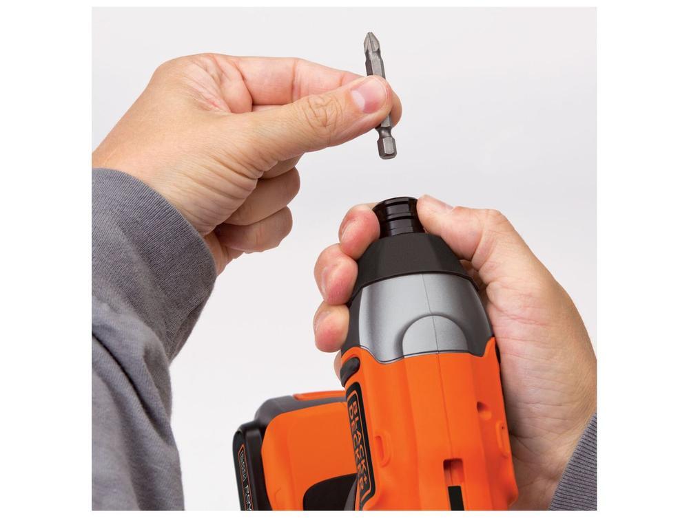 Furadeira de Impacto Black+Decker a Bateria BDCI20C-BR - 5