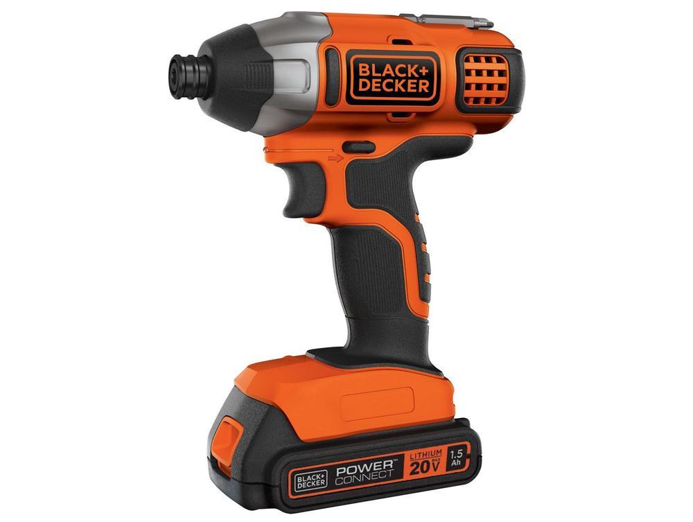 Furadeira de Impacto Black+Decker a Bateria BDCI20C-BR - 6