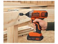 Furadeira de Impacto Black+Decker a Bateria BDCI20C-BR - 2