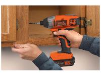 Furadeira de Impacto Black+Decker a Bateria BDCI20C-BR