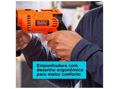 Furadeira de Impacto Black+Decker 650W BED713650