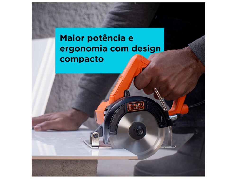 Serra Mármore Elétrica Black+Decker BES41200 4 1/2” 14000 RPM - 3