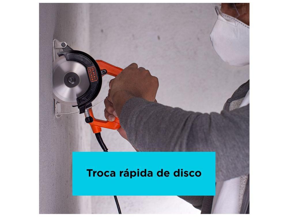 Serra Mármore Elétrica Black+Decker BES41200 4 1/2” 14000 RPM - 6
