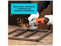 Esmerilhadeira Black+Decker Angular 920W 4 1/2” G720X - 5