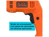Furadeira de Impacto Black+Decker 550W BED710550 - 7