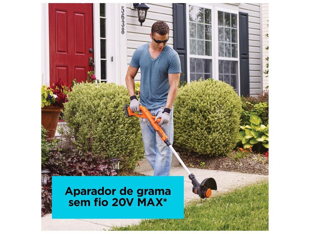 Aparador de Grama a Bateria sem Fio 20V Black+Decker BCST201C1-BR - 3