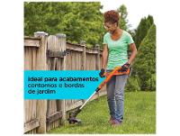 Aparador de Grama a Bateria sem Fio 20V Black+Decker BCST201C1-BR