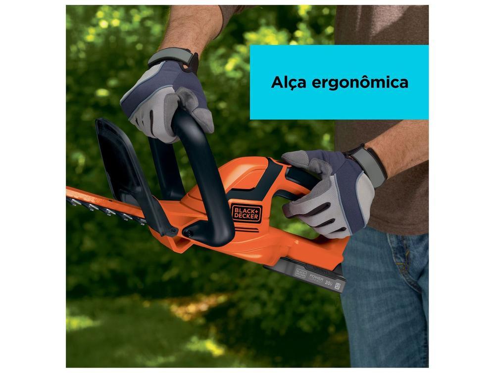 Aparador de Cerca Viva a Bateria sem Fio Black+Decker BCHT222D1-BR - 3