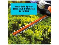 Aparador de Cerca Viva a Bateria sem Fio Black+Decker BCHT222D1-BR