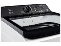 Lavadora de Roupas Midea 12kg 10 Programas de Lavagem Branco Wave Impeller MAV04W120/WKBR05 - 6