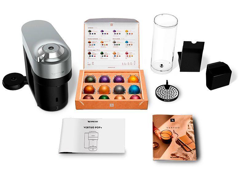 Cafeteira Nespresso Premium Vertuo Pop+ Titânio Modelo Exclusivo Magalu - 8