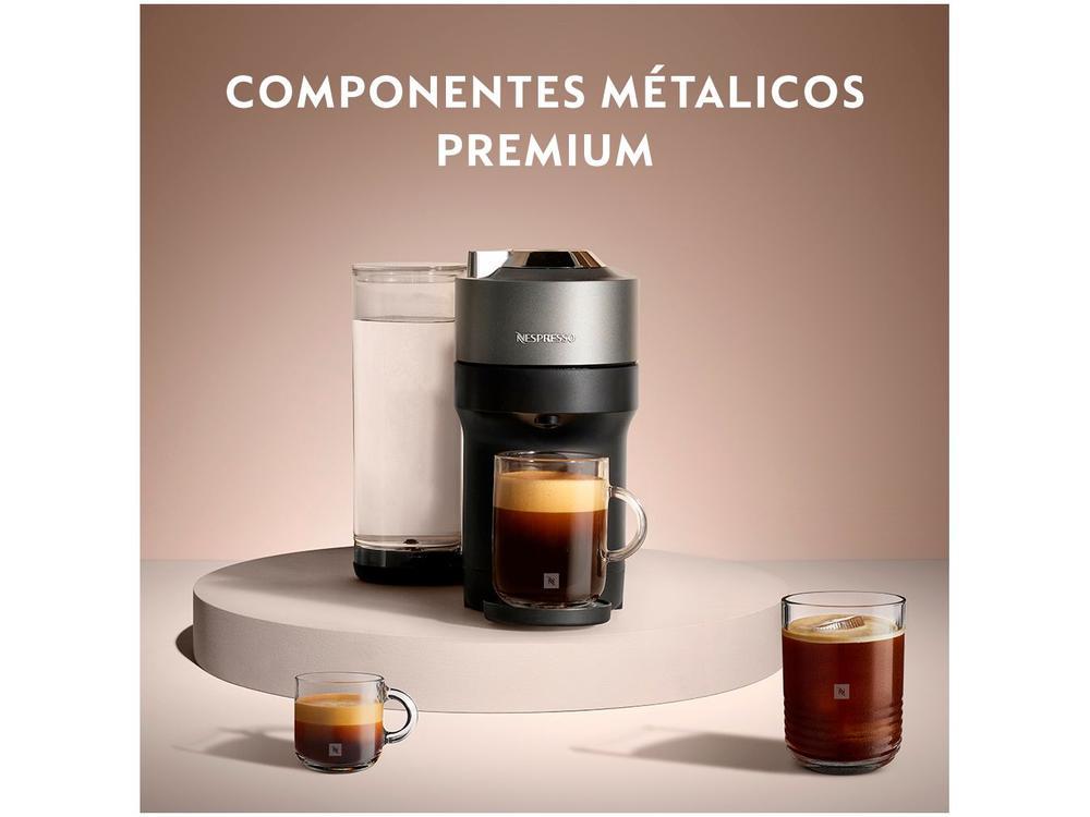 Cafeteira Nespresso Vertuo POP+ GCV6BR Titânio GCV6-BR-TI-NE - 9