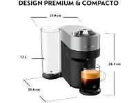 Cafeteira Nespresso Vertuo POP+ GCV6BR Titânio GCV6-BR-TI-NE - 7
